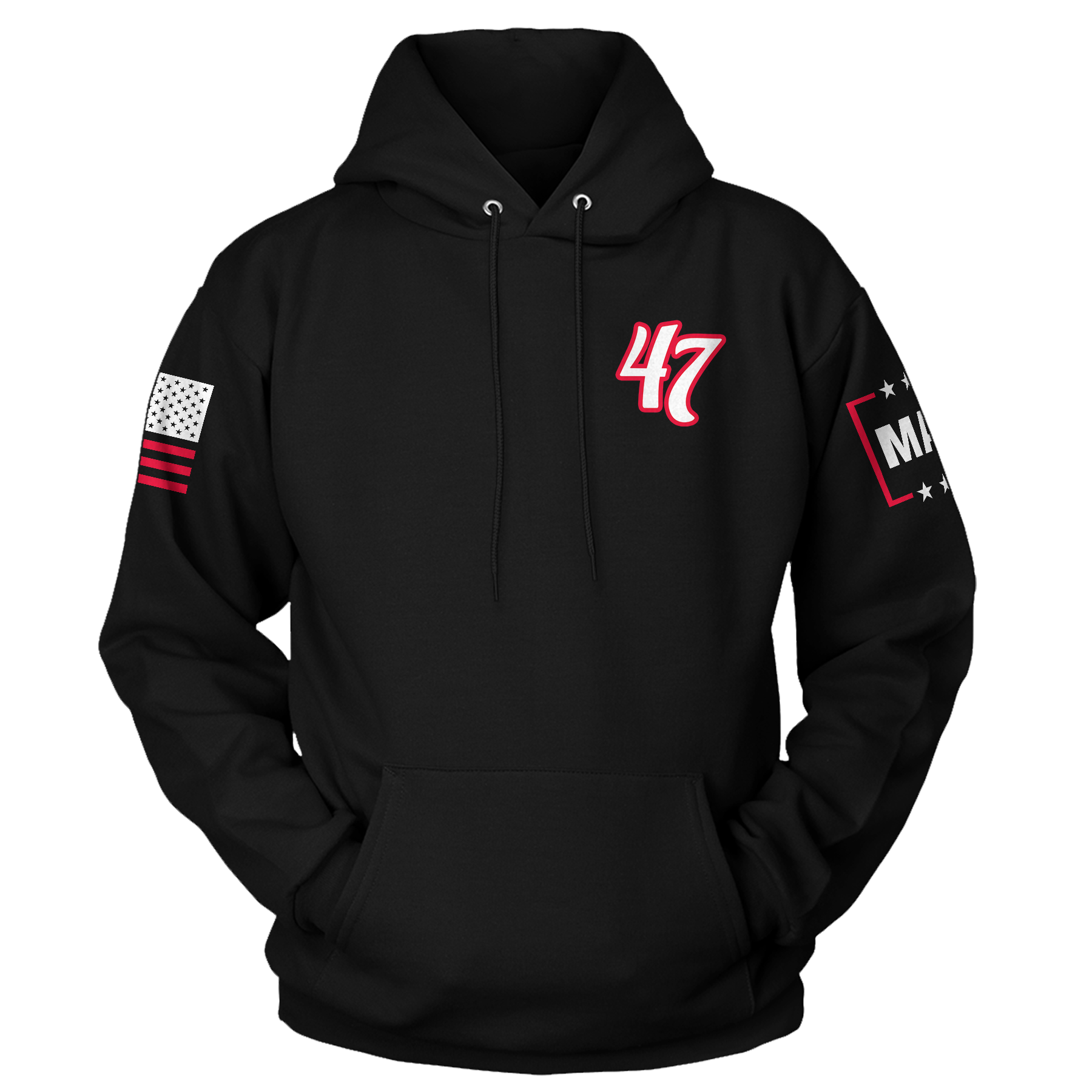 47 (Left chest) Hoodie