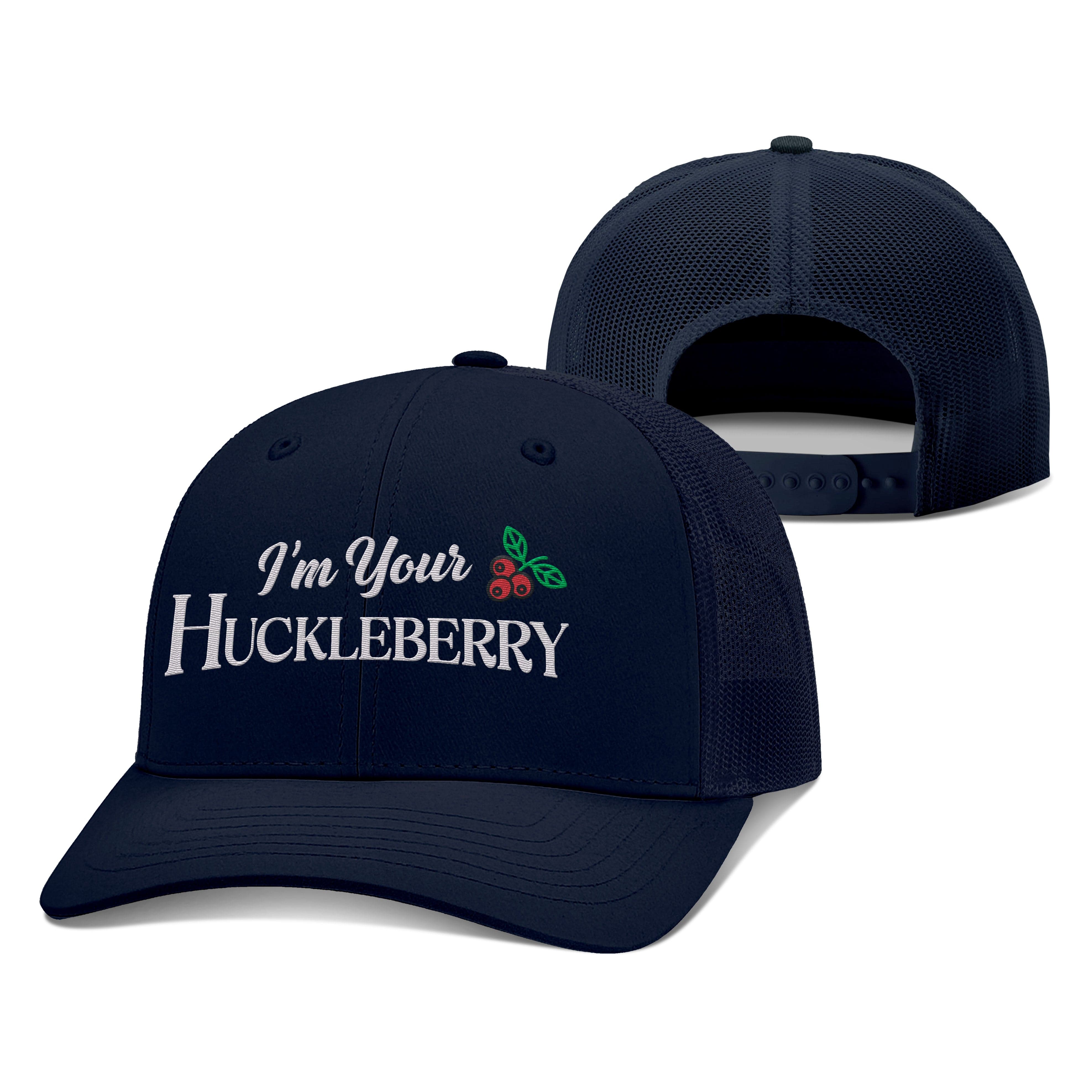 Adjustable Snapback Trucker Cap / Navy / OS I'm your Huckleberry Trucker Hat maga trump