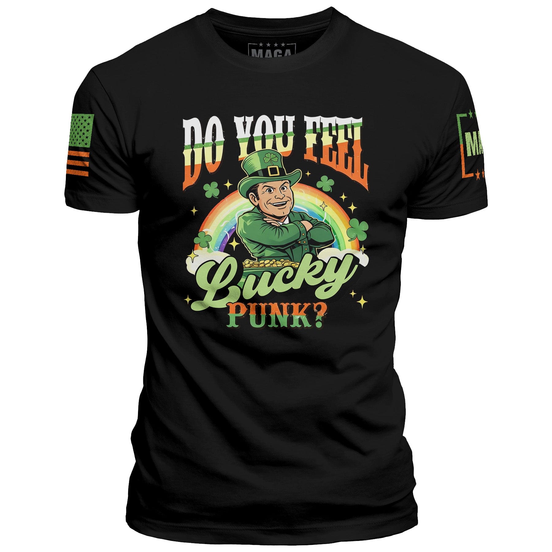 Black / S Do You Feel Lucky - St Paddy Pete Hegseth maga trump