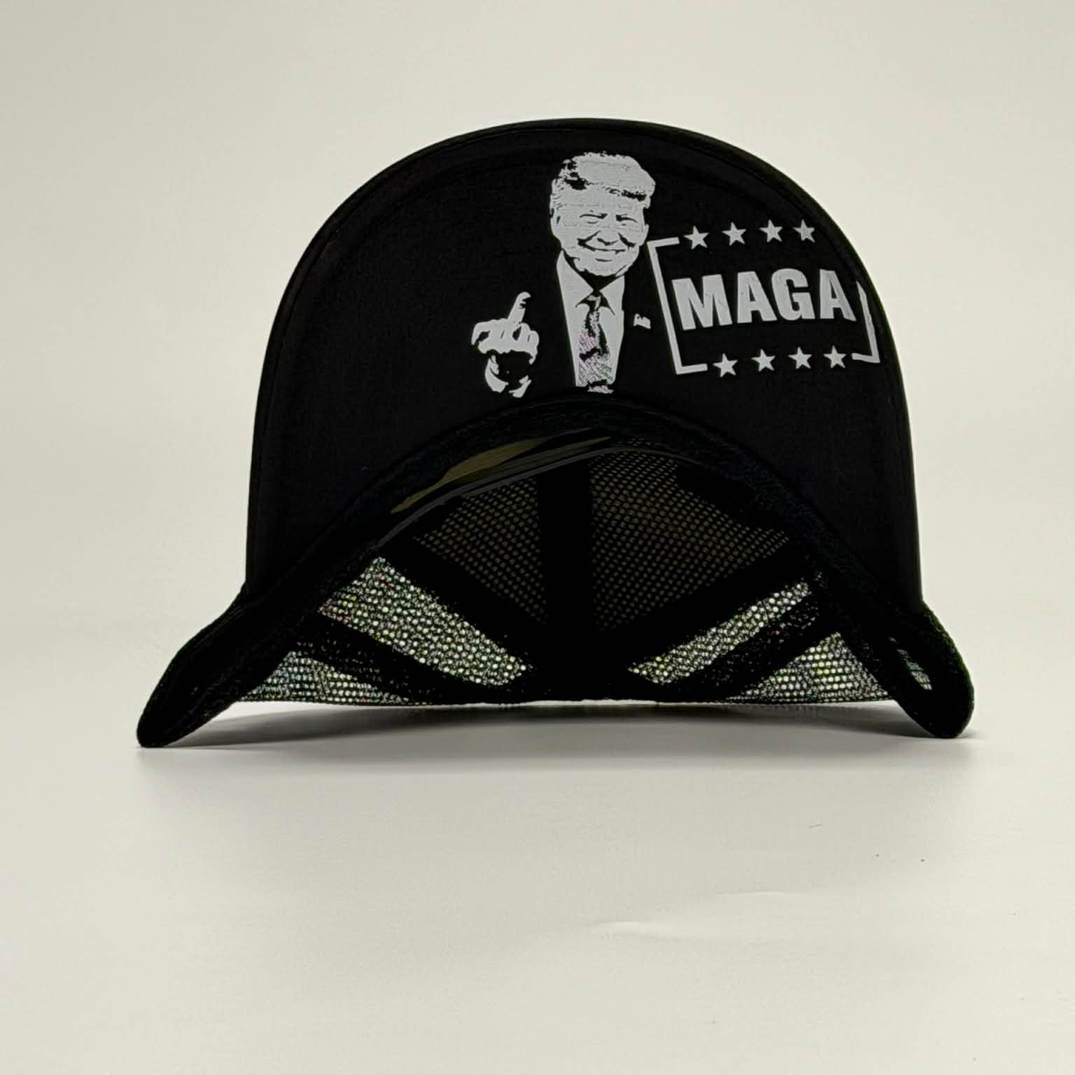 Make America Great Again Black and Gold (MF Hat) maga trump