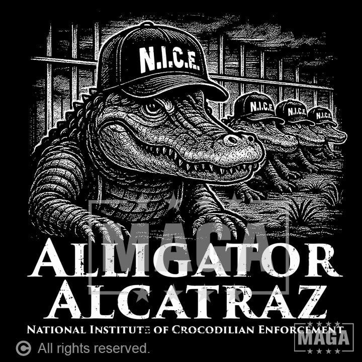 N.I.C.E. - Alligator Alcatraz maga trump