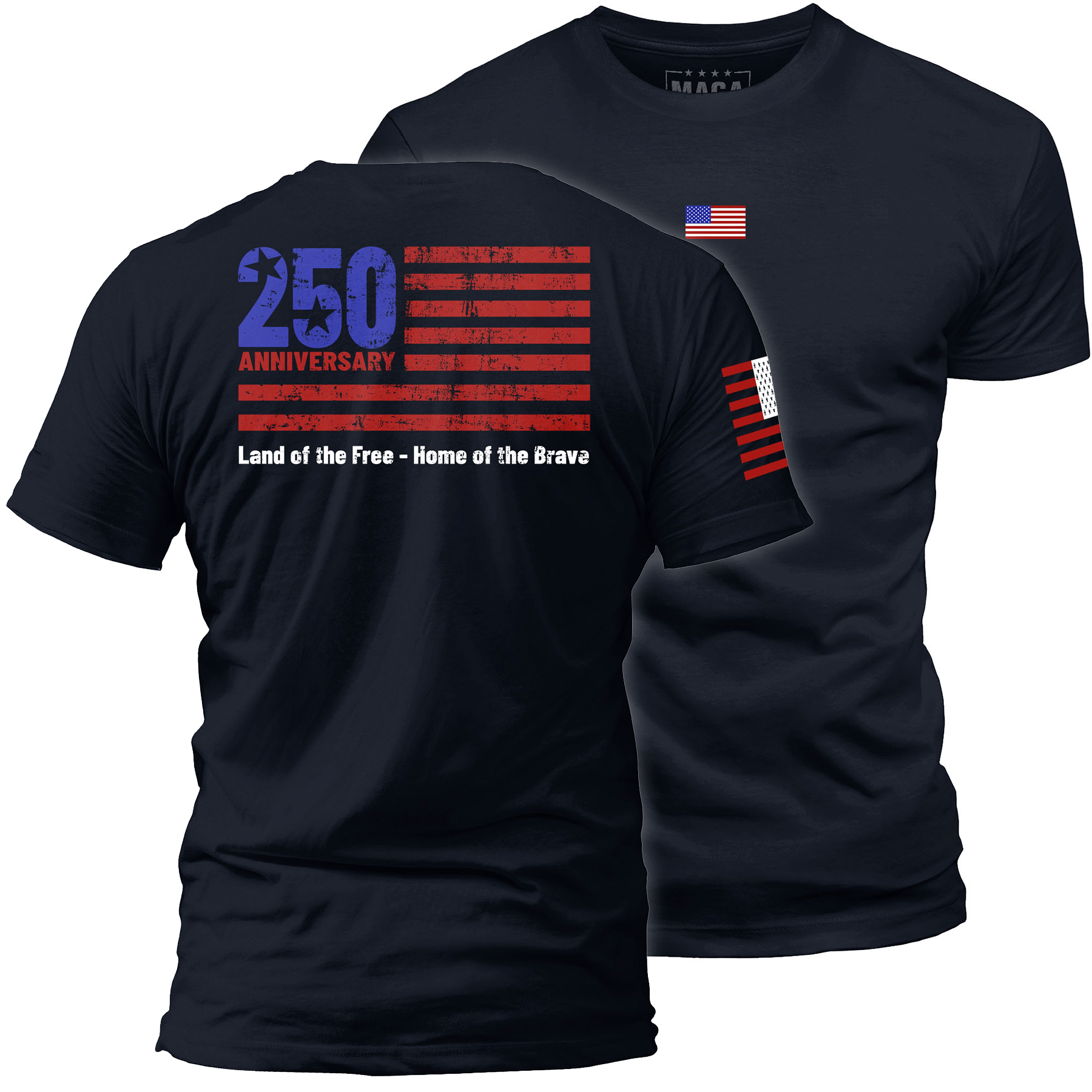 Navy / S 250 Anniversary maga trump