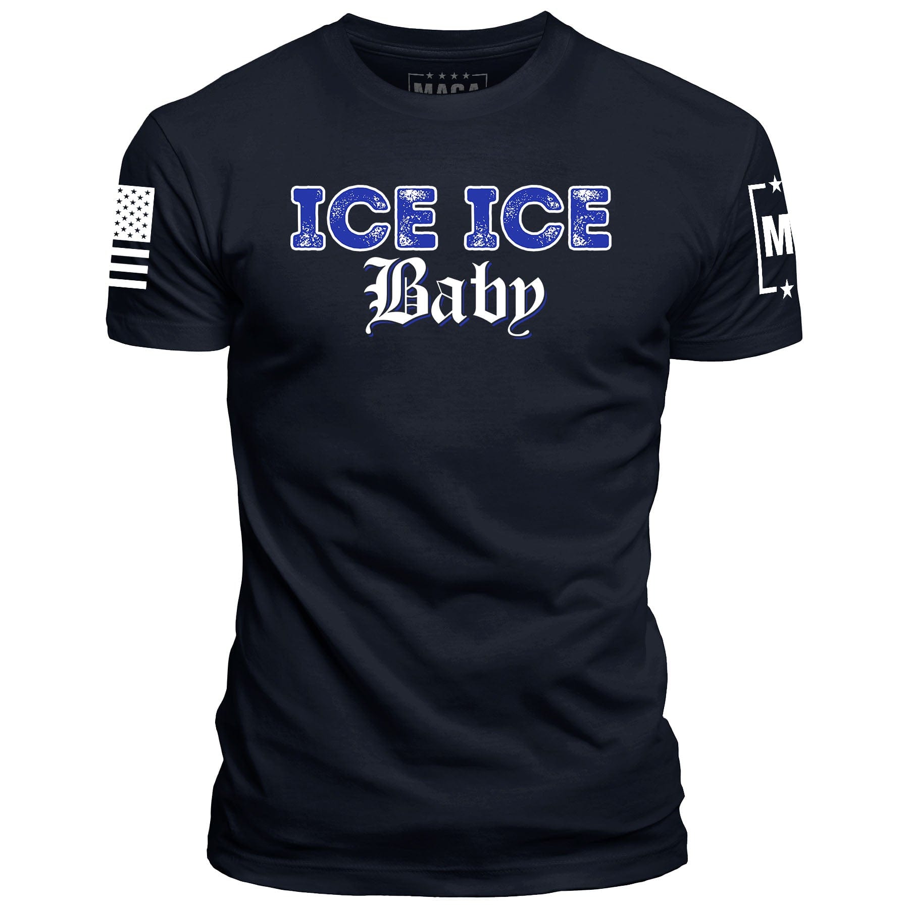 Navy / S Ice Ice Baby maga trump