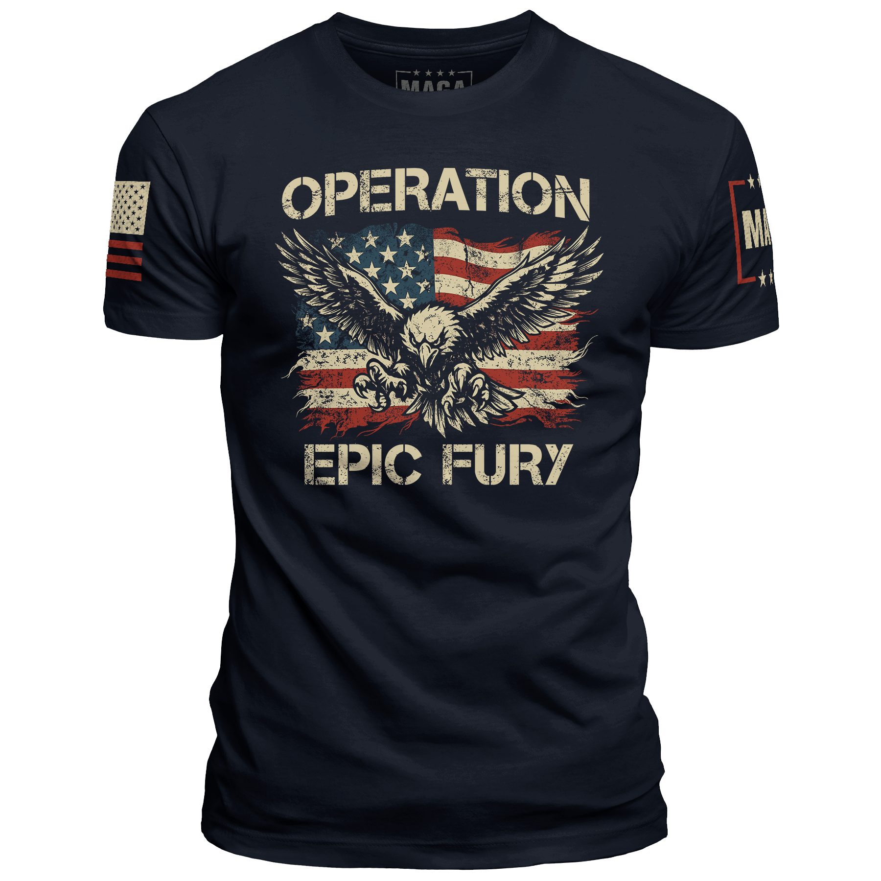Navy / S Operation Epic Fury Eagle maga trump