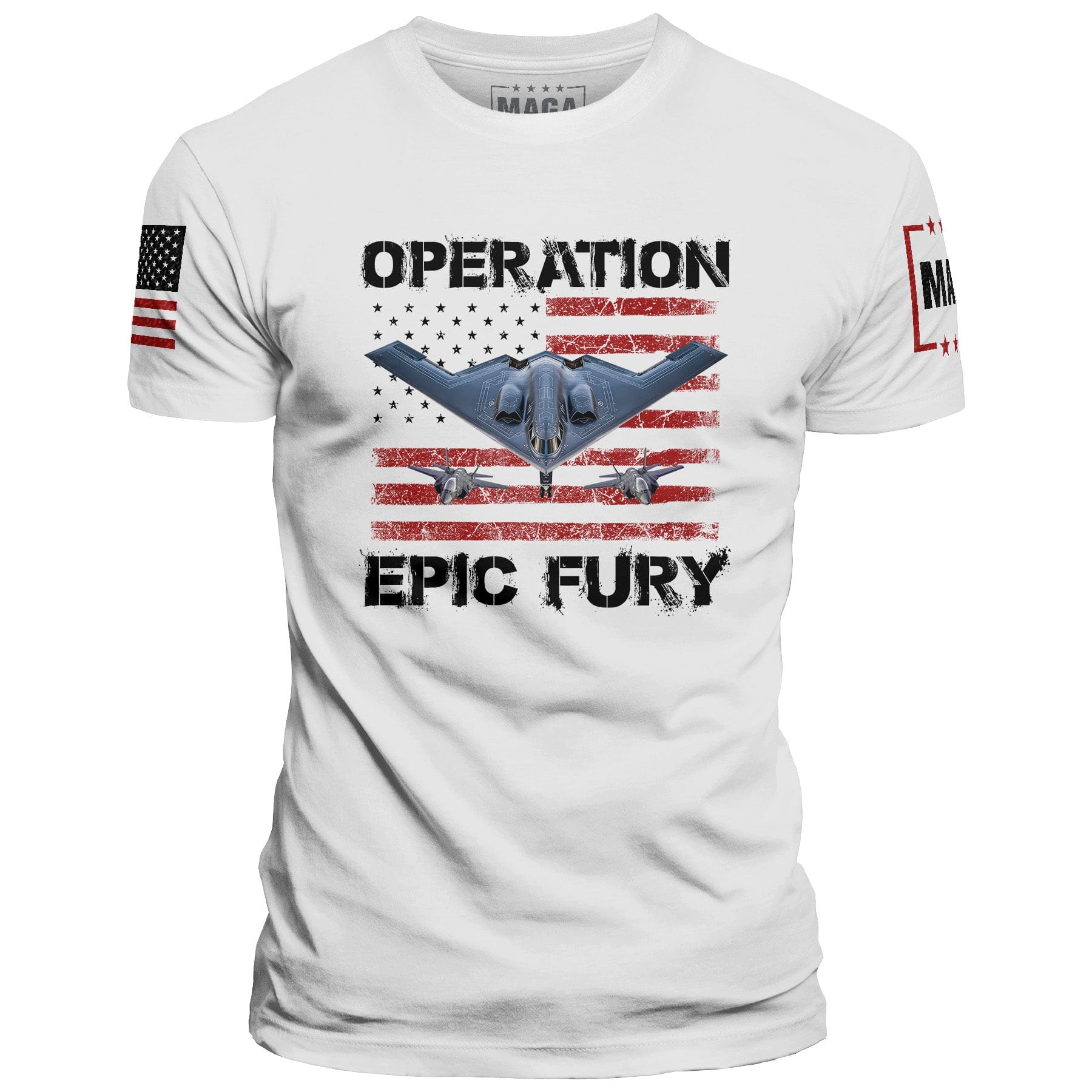 White / S Operation Epic Fury maga trump