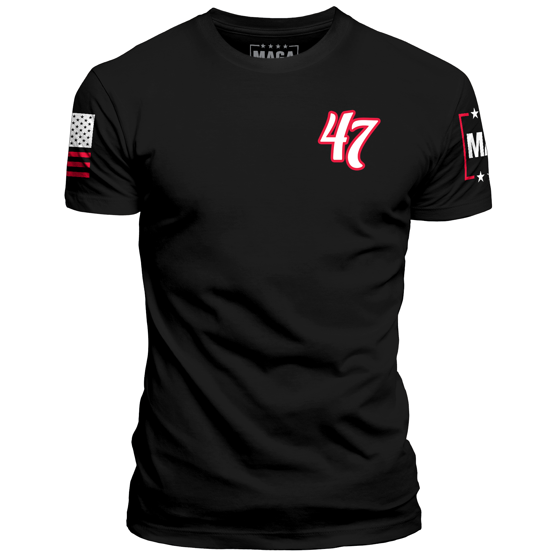 47 (Left chest)