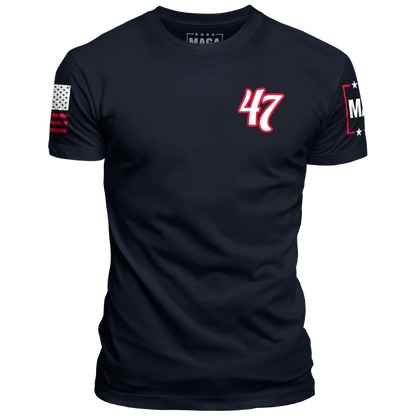 47 (Left chest)