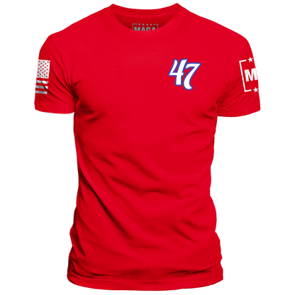 47 (Left chest)