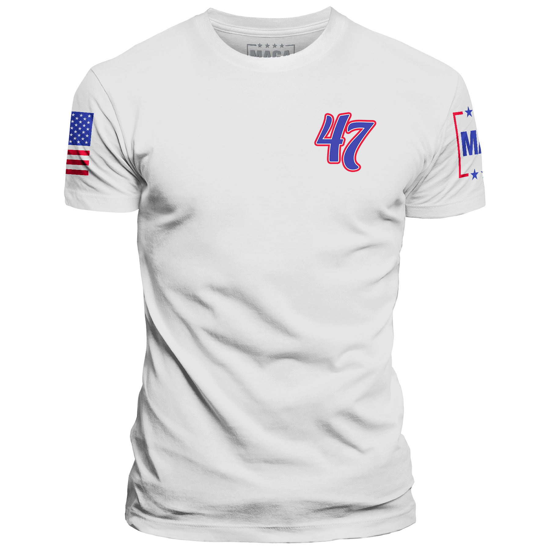 47 (Left chest)