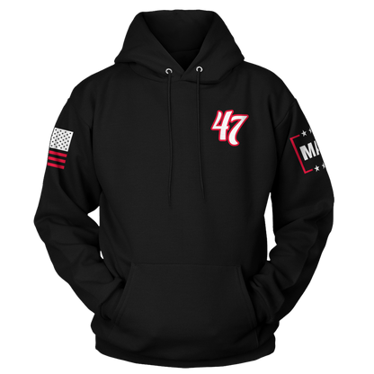 47 (Left chest) Hoodie