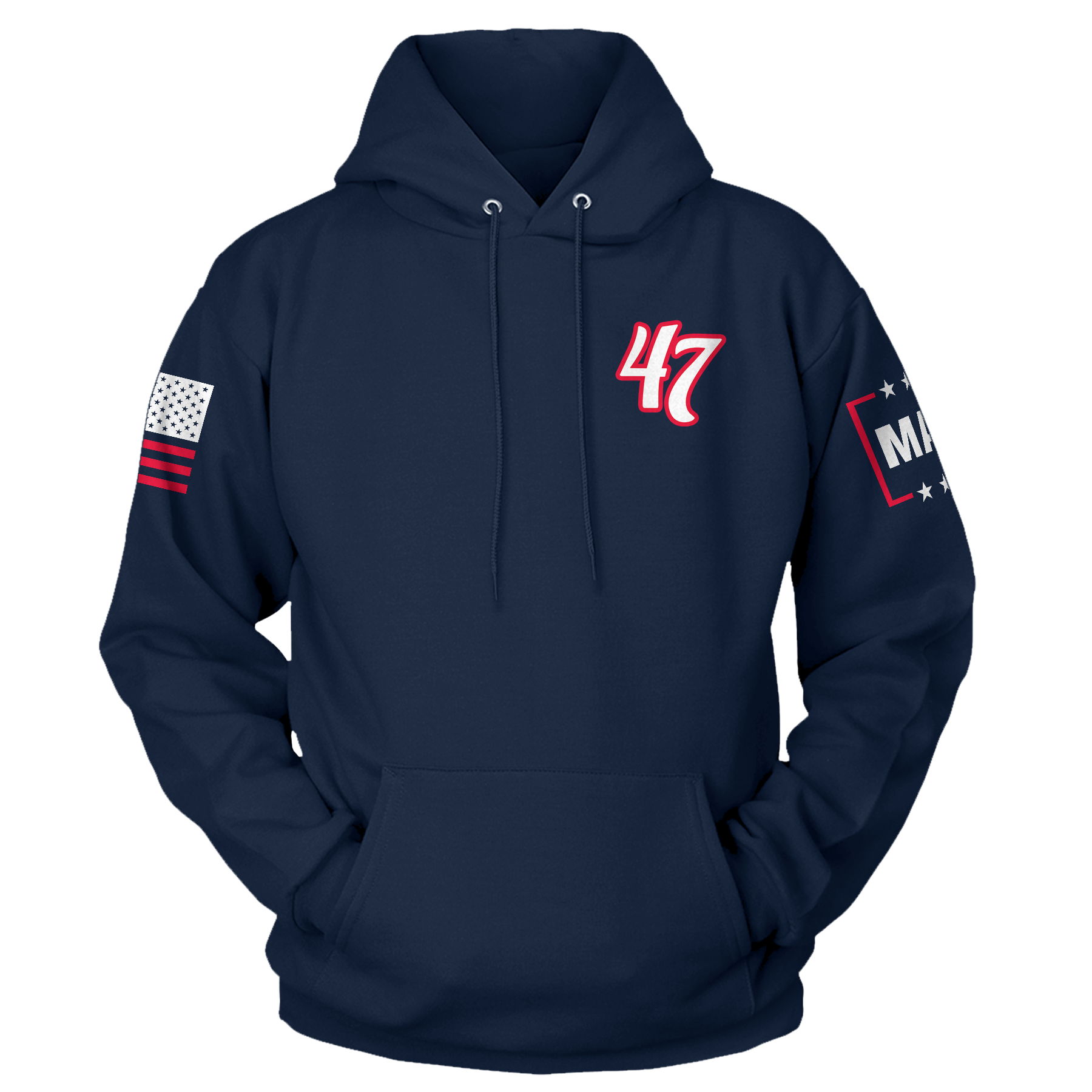 47 (Left chest) Hoodie