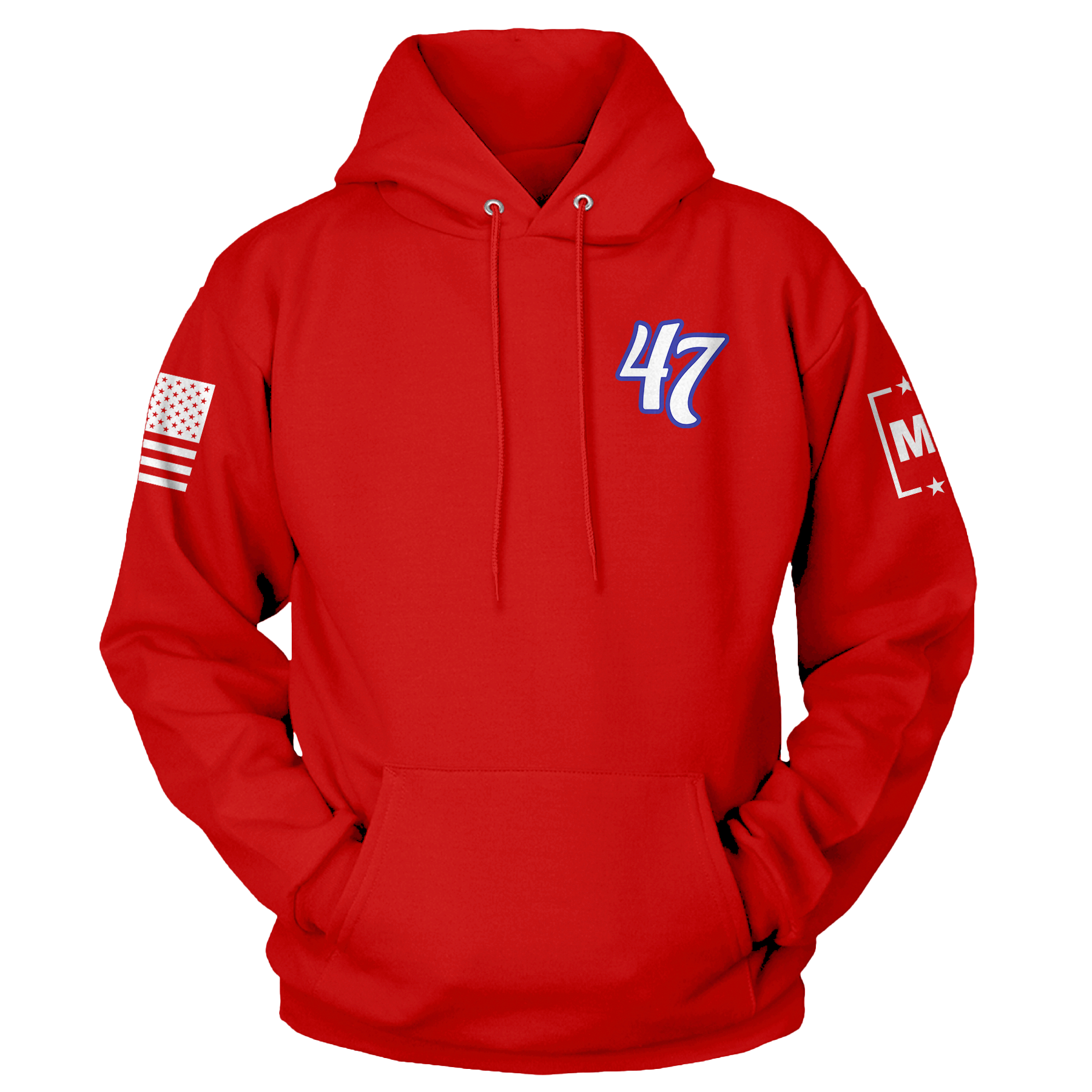 47 (Left chest) Hoodie