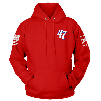 47 (Left chest) Hoodie