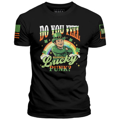 Black / S Do You Feel Lucky - St Paddy Pete Hegseth maga trump
