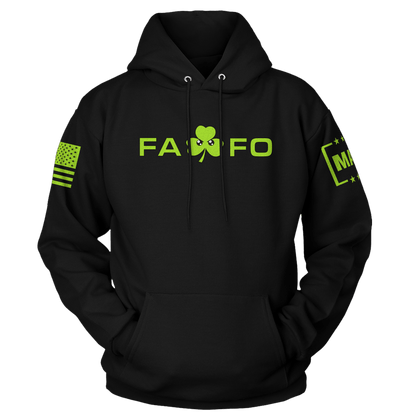 Black / S FAFO - St Paddy Hoodie maga trump