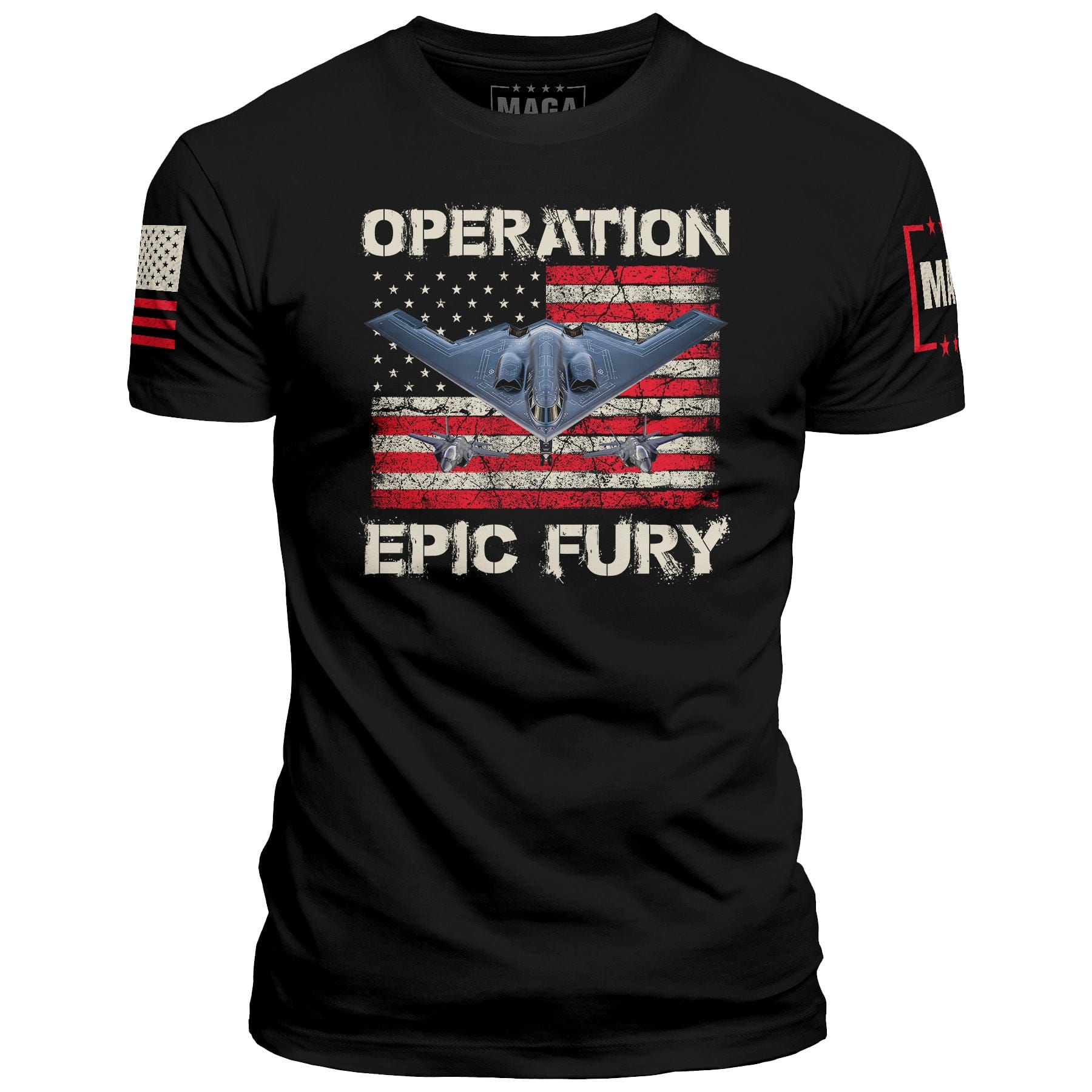 Black / S Operation Epic Fury maga trump