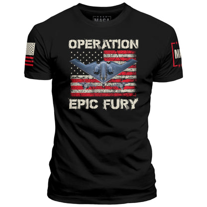 Black / S Operation Epic Fury maga trump
