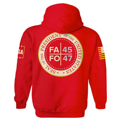 FAFO 45/47 Hoodie maga trump