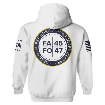 FAFO 45/47 Hoodie maga trump