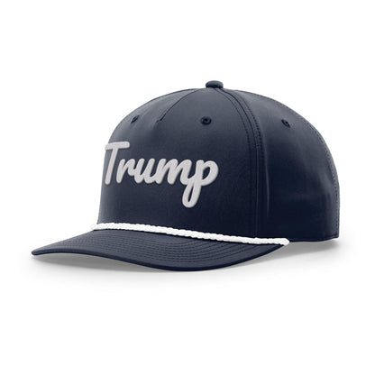 Five Panel Classic Rope / Navy/White / OS Trump Rope Hat maga trump