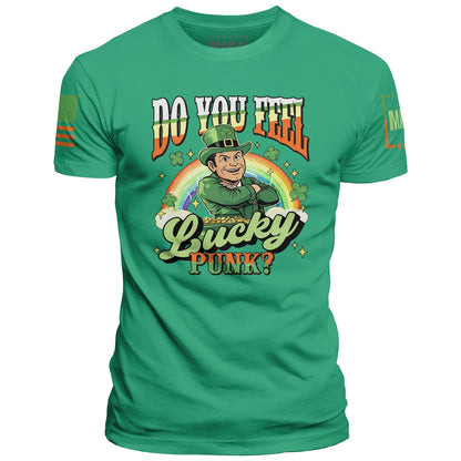 Green / S Do You Feel Lucky - St Paddy Pete Hegseth maga trump