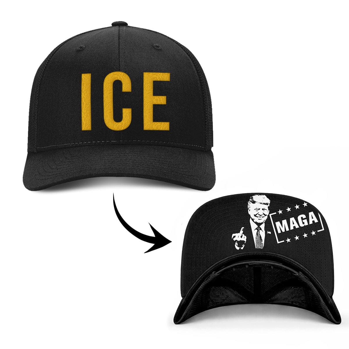 ICE Flexfit (MF Hat) maga trump