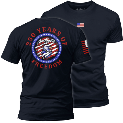 Navy / S 250 Years of Freedom maga trump