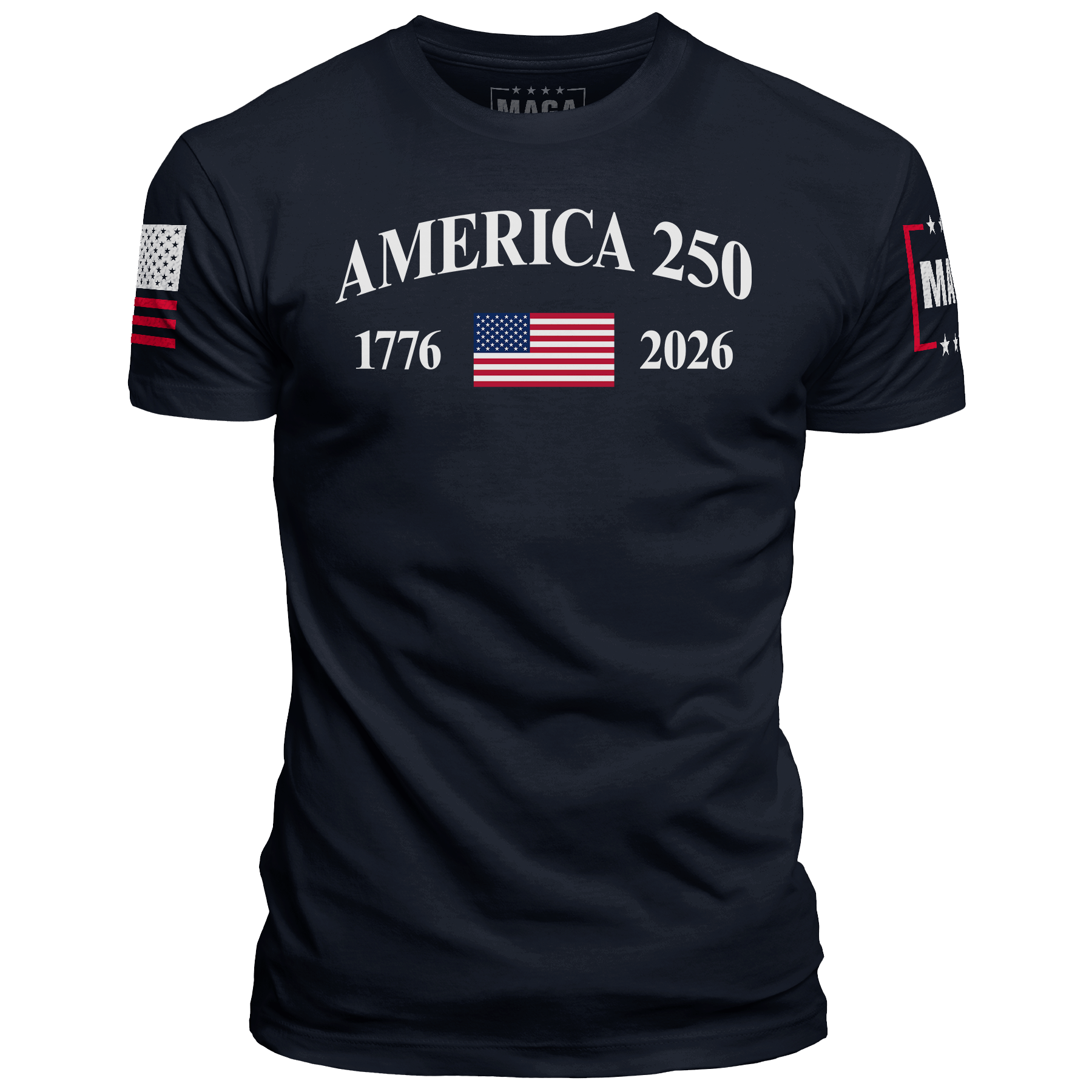 Navy / S Classic America 250th maga trump