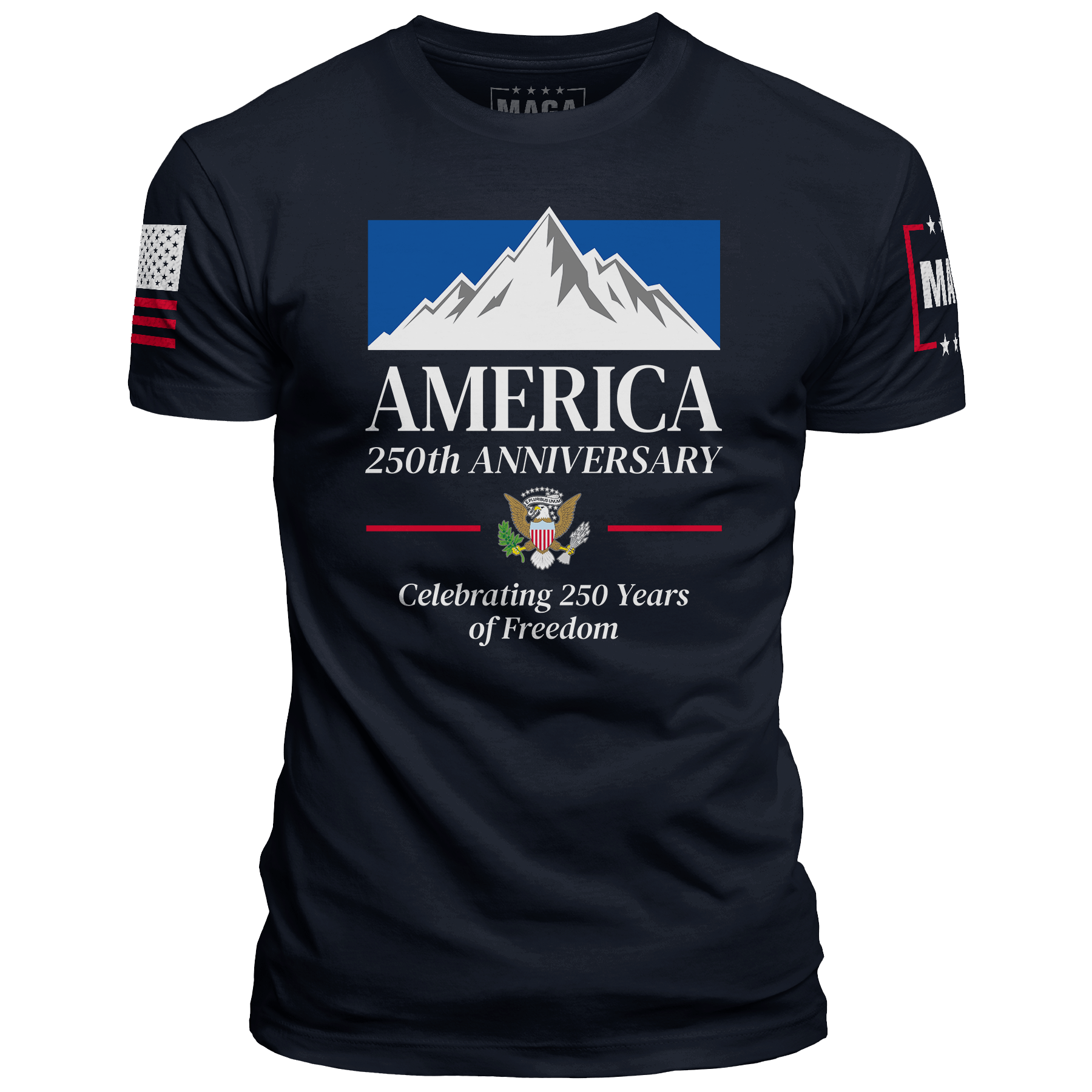 Navy / S Mountain Beer America 250th maga trump