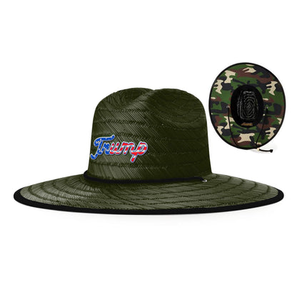 Olive Trump The Patriot Straw Hat maga trump