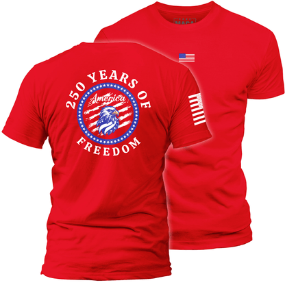 Red / S 250 Years of Freedom maga trump