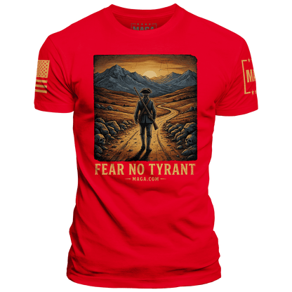 Red / S Fear No Tyrant maga trump