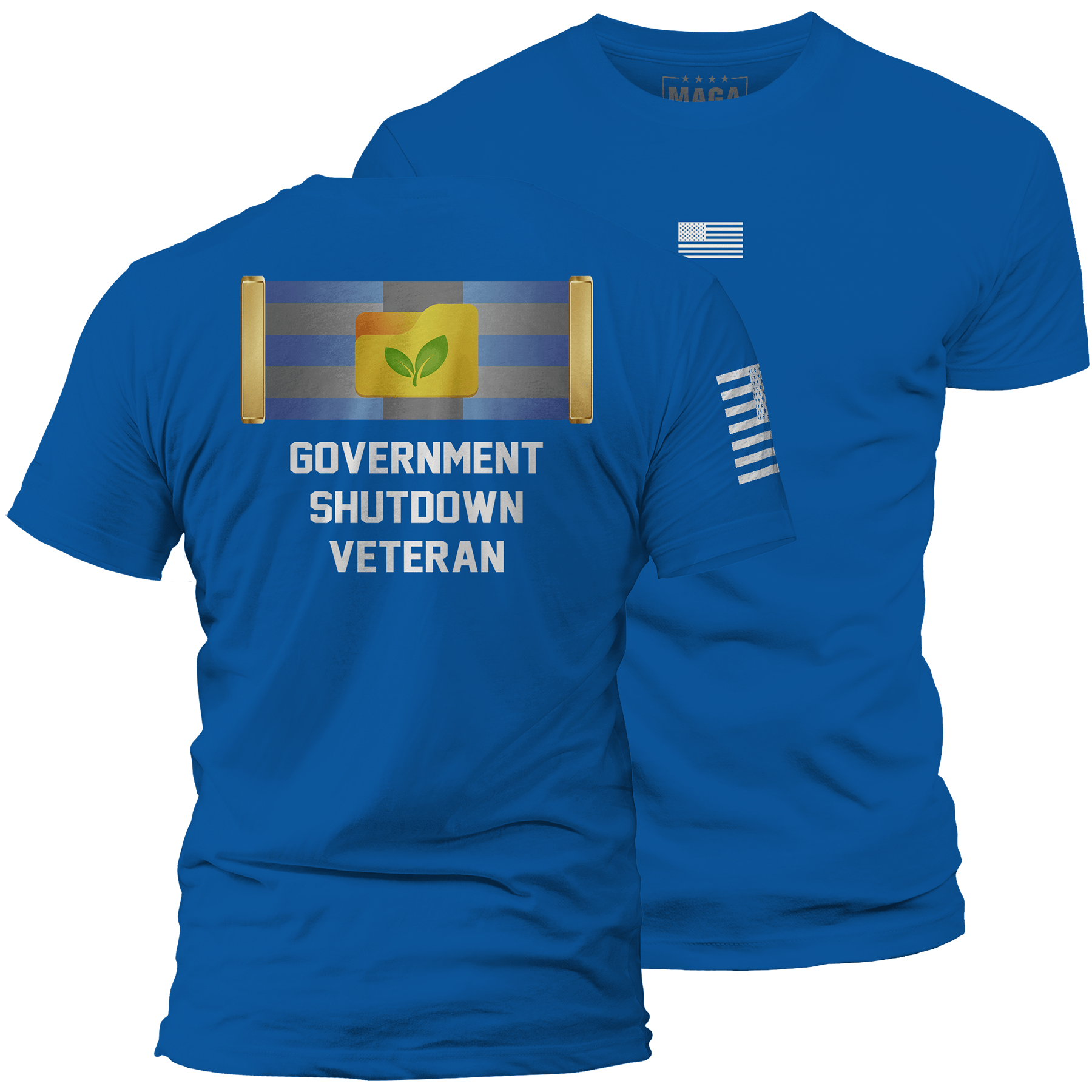 Royal Blue / S Government Shutdown Veteran maga trump