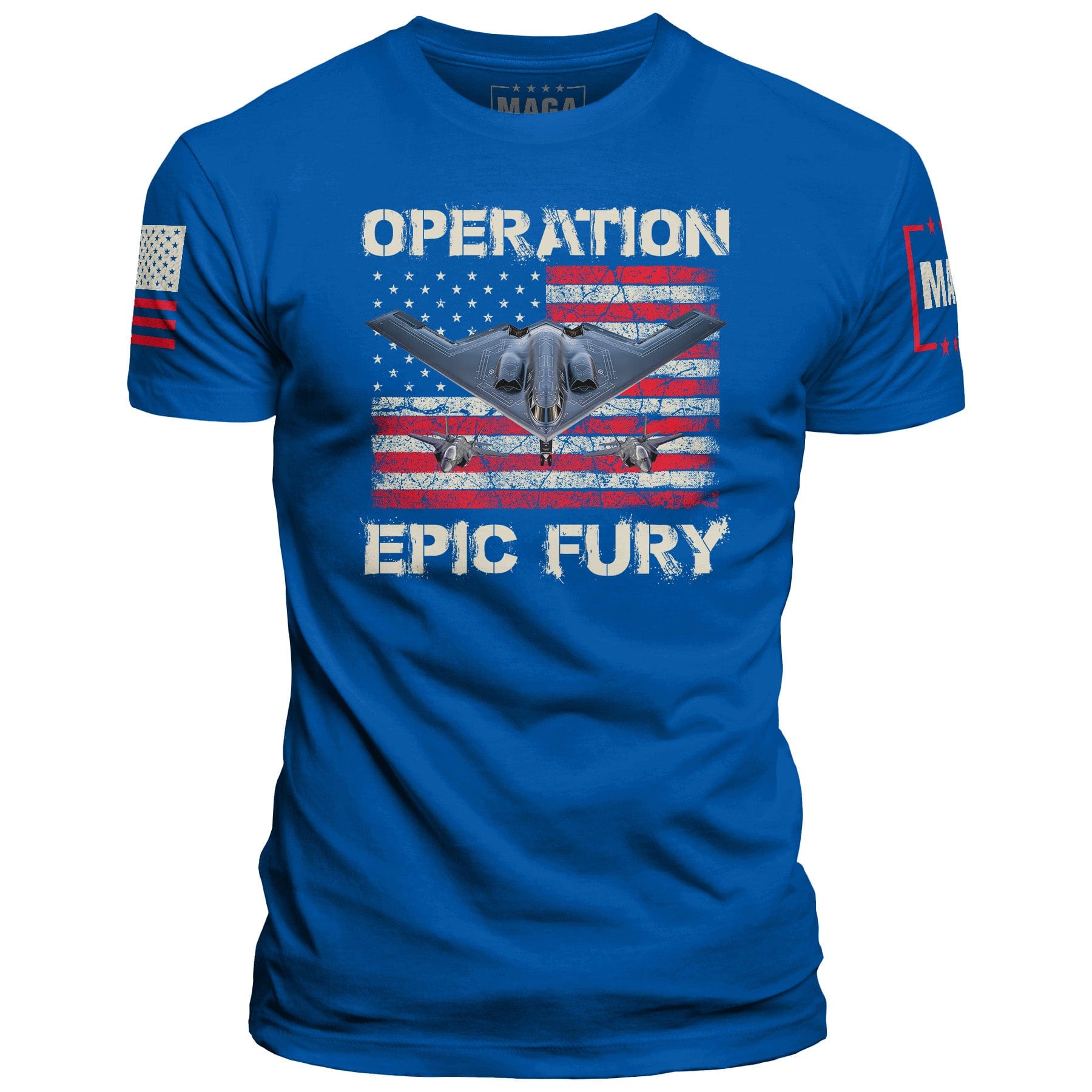 Royal Blue / S Operation Epic Fury maga trump