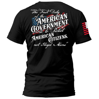 The First Duty of the American Government maga trump