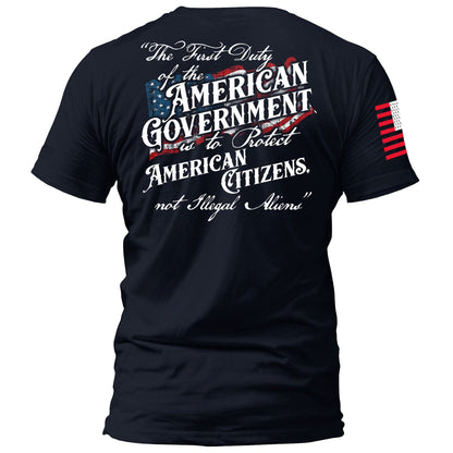 The First Duty of the American Government maga trump