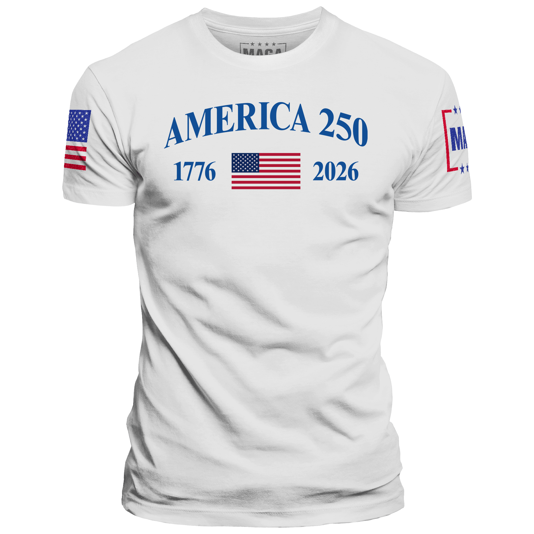 White / S Classic America 250th maga trump