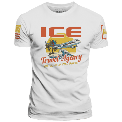 White / S ICE Travel Agency maga trump